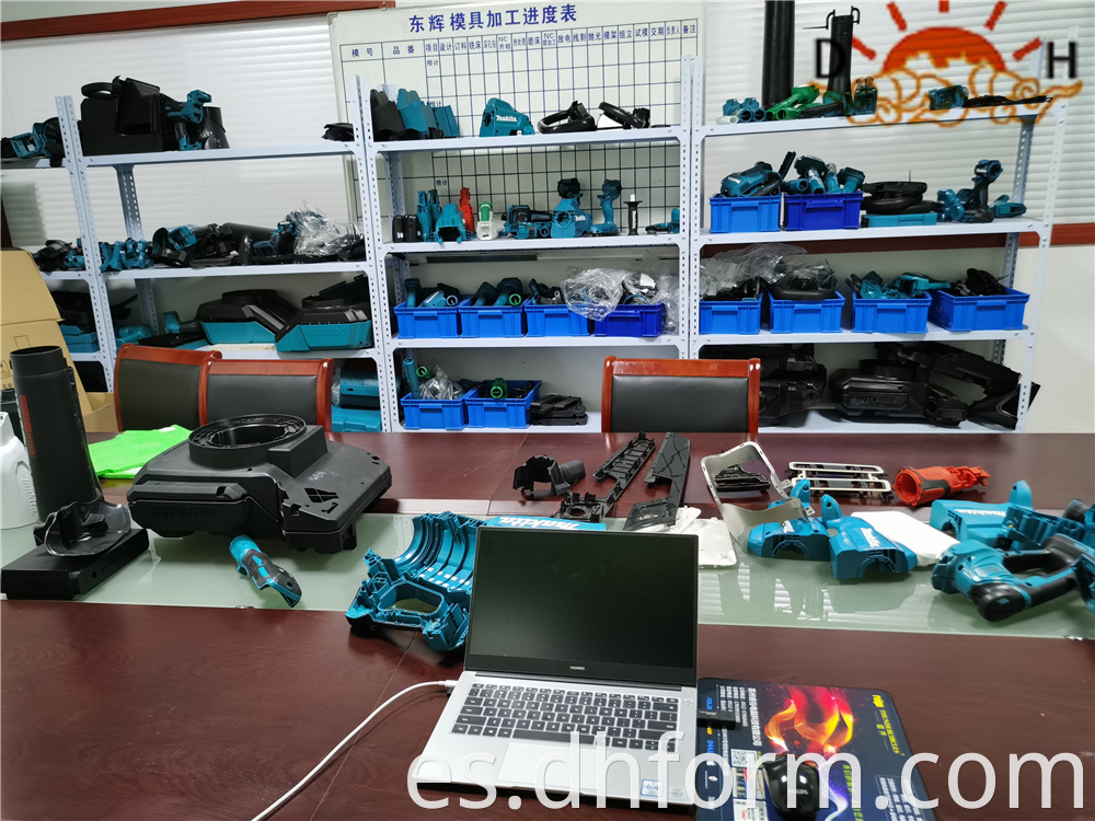 Two shot plastic injection molding